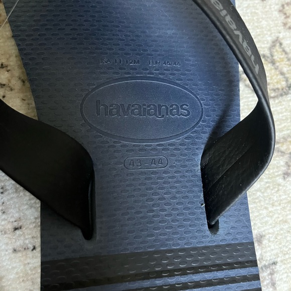 Havianas flip flops mens 11.5 blue NWT - Picture 6 of 6
